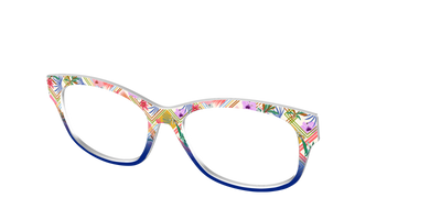 The Patchwork Scarves - Angle Top Thumbnail - Pair Eyewear