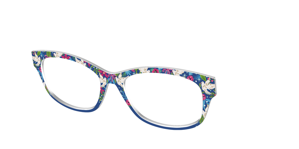 The Peaceful Blossoms - Angle Top Image - Pair Eyewear