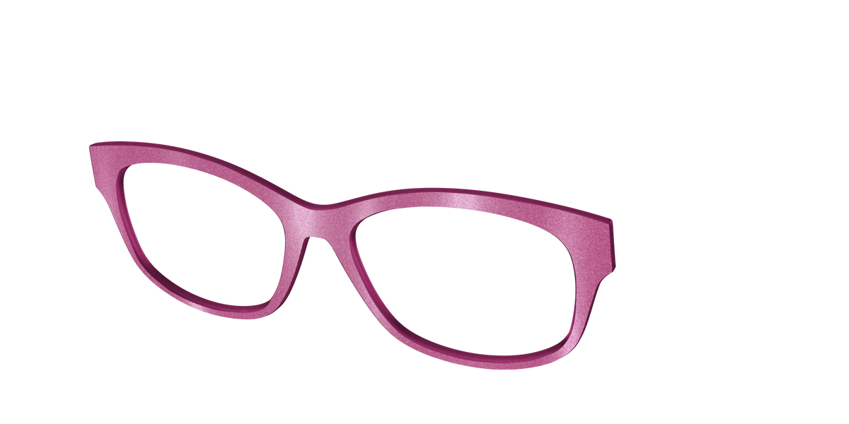 The Pink Shimmer - Angle Top Image - Pair Eyewear