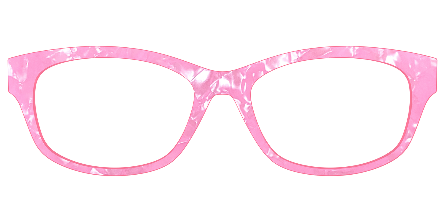 The Pink Tourmaline Pearl Marble - Front Top Image - Pair Eyewear