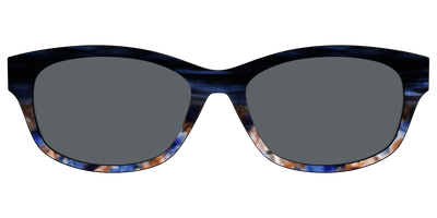 The Polarized Blue Horn Tortoise Sun Top - Front Top Thumbnail - Pair Eyewear