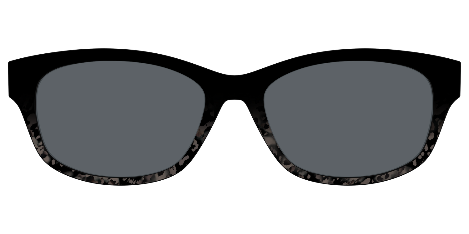 The Polarized Shaded Tortoise Sun Top - Front Top Image - Pair Eyewear