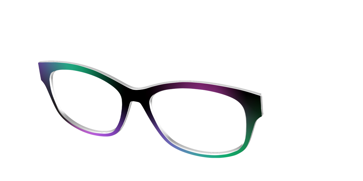 The Potion Gradient - Angle Top Image - Pair Eyewear