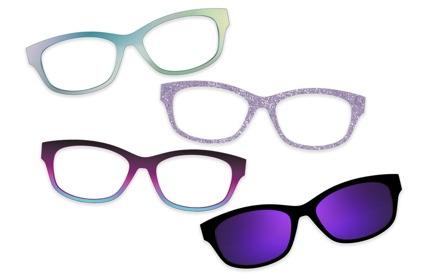 The Purple Palette Set - Product Image 1 - Pair Eyewear