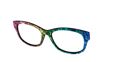 The Rainbow Prism - Angle Top Thumbnail - Pair Eyewear