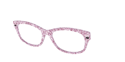 The Rose Gold Sparkle - Angle Top Thumbnail - Pair Eyewear
