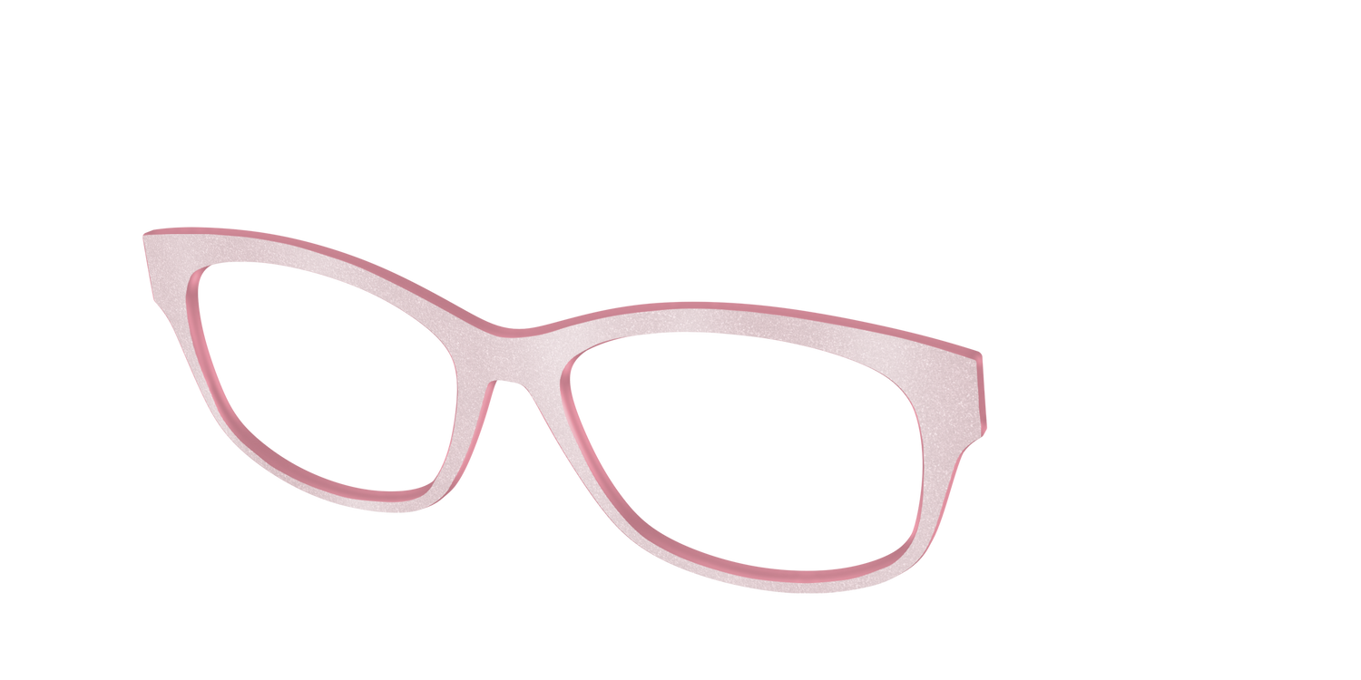 The Rose Shimmer - Angle Top Image - Pair Eyewear