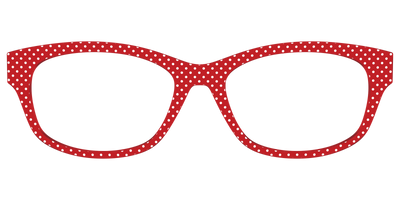 The Ruby Pin Dot - Front Top Thumbnail - Pair Eyewear