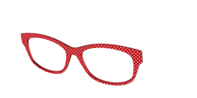 The Ruby Pin Dot - Angle Top Thumbnail - Pair Eyewear