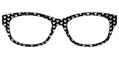 The Silver Foil Mickey - Front Top Thumbnail - Pair Eyewear