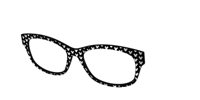 The Silver Foil Mickey - Angle Top Thumbnail - Pair Eyewear