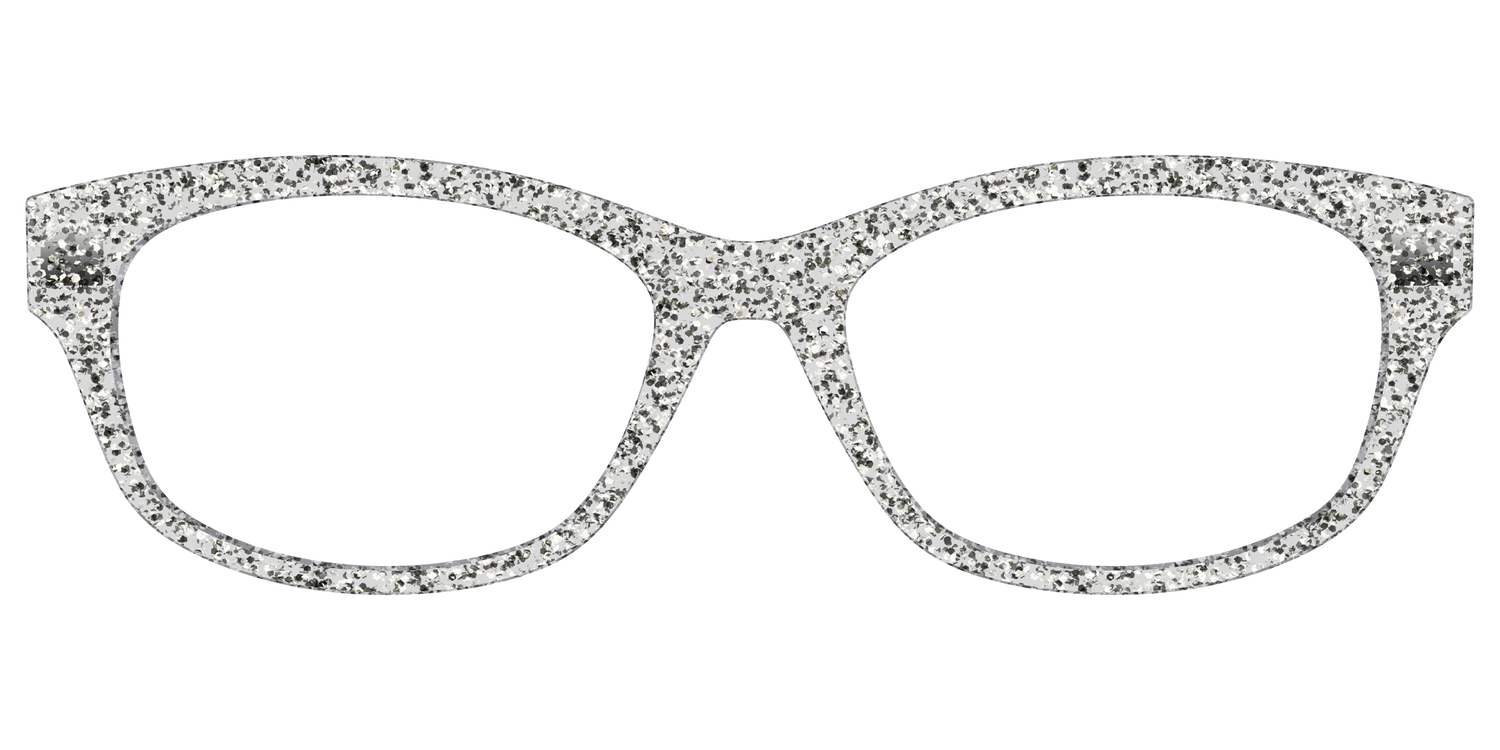 The Silver Sparkle - Front Top Image - Pair Eyewear
