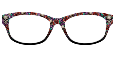 The Skull & Thorn Stained Glass - Front Top Thumbnail - Pair Eyewear