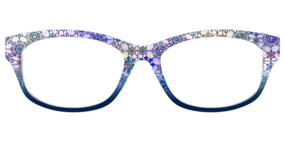 The Snowfall Stained Glass - Front Top Thumbnail - Pair Eyewear
