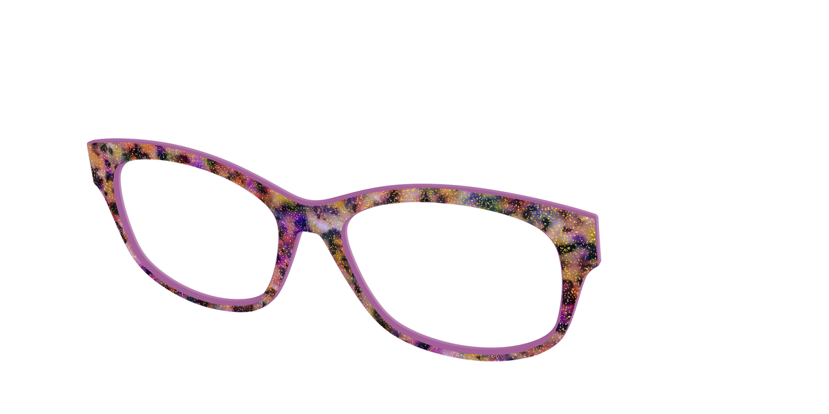 The Spooktacular Tortoise with Glitter - Angle Top Image - Pair Eyewear