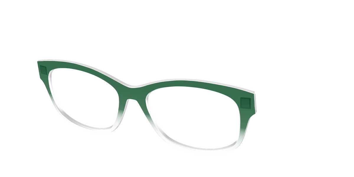 The Spruce Gradient Crystal - Angle Top Image - Pair Eyewear