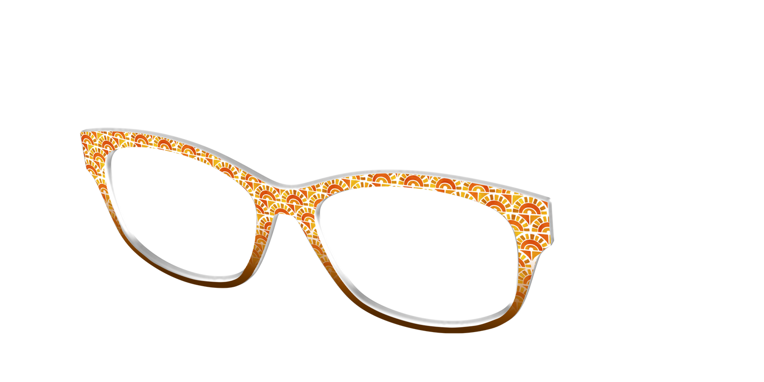 The Summer Sun Scallop - Angle Top Image - Pair Eyewear