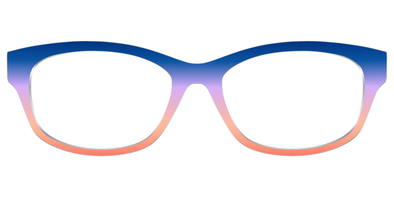 The Sundown Gradient - Front Top Image - Pair Eyewear
