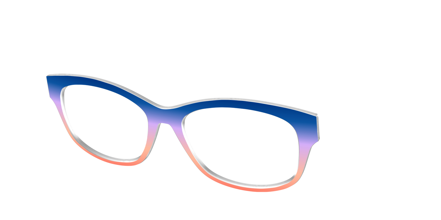 The Sundown Gradient - Angle Top Image - Pair Eyewear