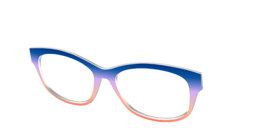 The Sundown Gradient - Angle Top Thumbnail - Pair Eyewear