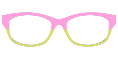 The Sweet Pea & Chartreuse Split - Front Top Thumbnail - Pair Eyewear