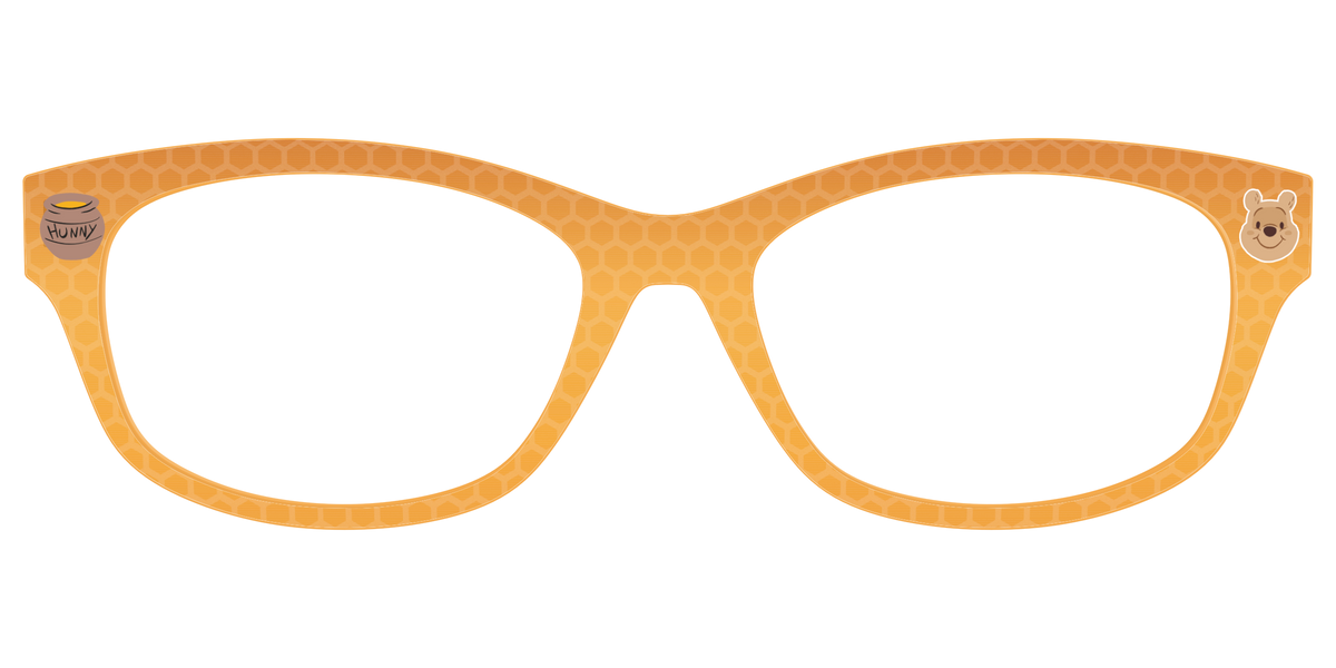 Time for Hunny Crystal Honeycomb - Front Top Image - Pair Eyewear