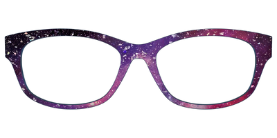 The Twilight Sky with Holographic Glitter - Front Top Thumbnail - Pair Eyewear