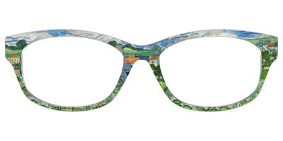 The View of Auvers-Sur-Oise - Front Top Thumbnail - Pair Eyewear
