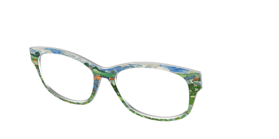 The View of Auvers-Sur-Oise - Angle Top Thumbnail - Pair Eyewear