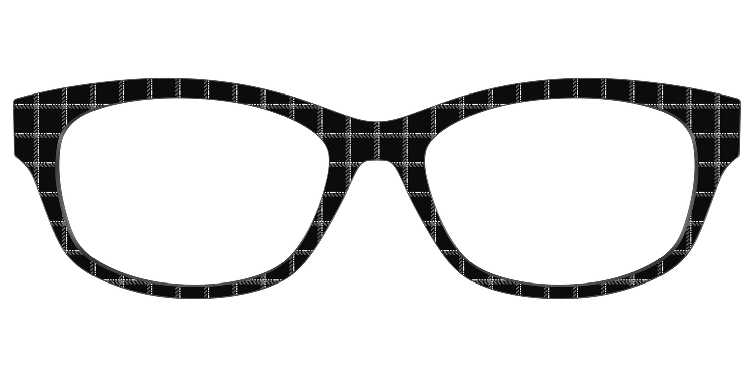 The Windowpane Plaid - Front Top Image - Pair Eyewear
