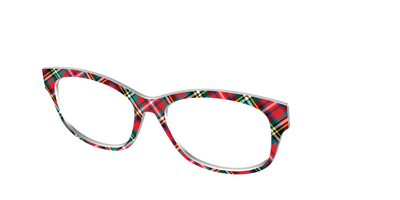 The Winter Plaid - Angle Top Thumbnail - Pair Eyewear