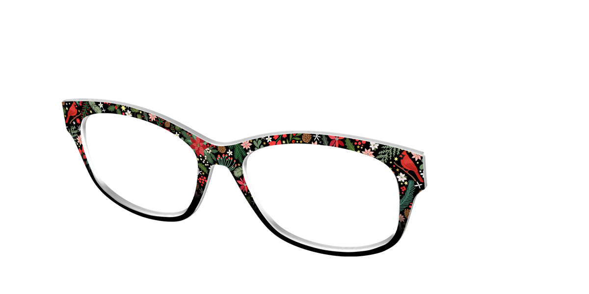 The Winter Wonderland Floral - Angle Top Image - Pair Eyewear