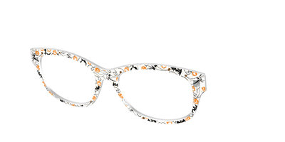 Zero Crystal with Glitter - Angle Top Thumbnail - Pair Eyewear