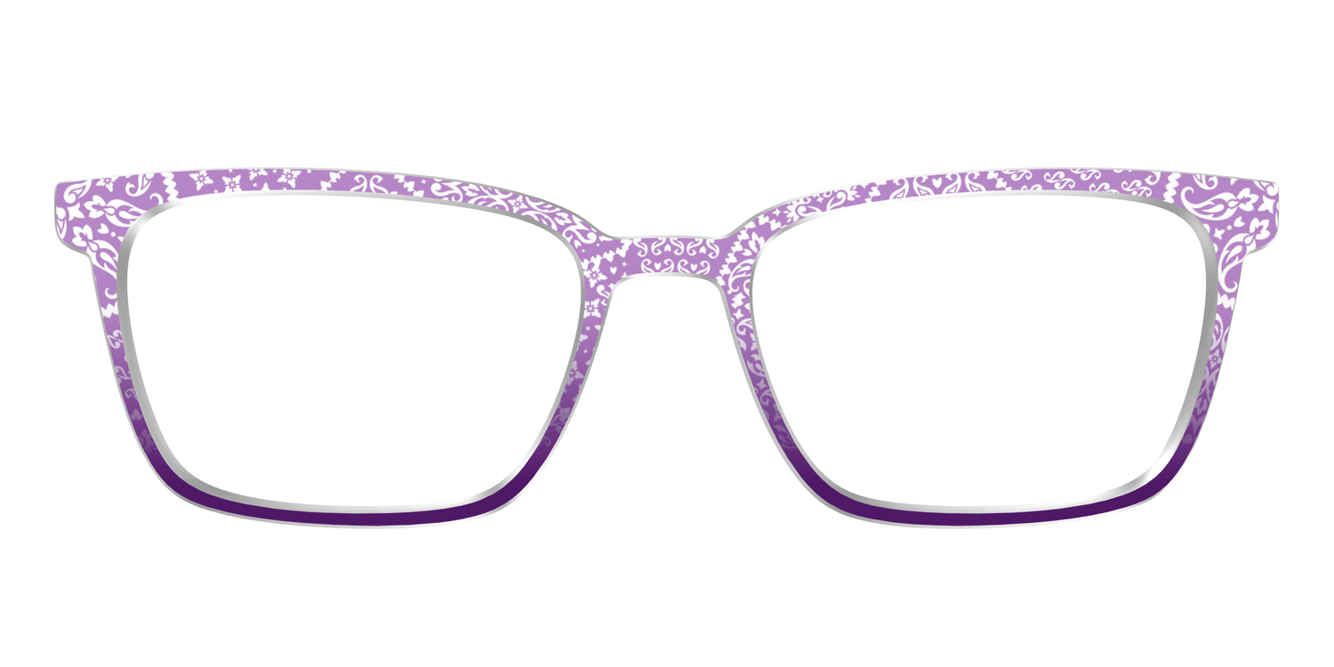The Amethyst Patchwork - Front Top Image - Pair Eyewear
