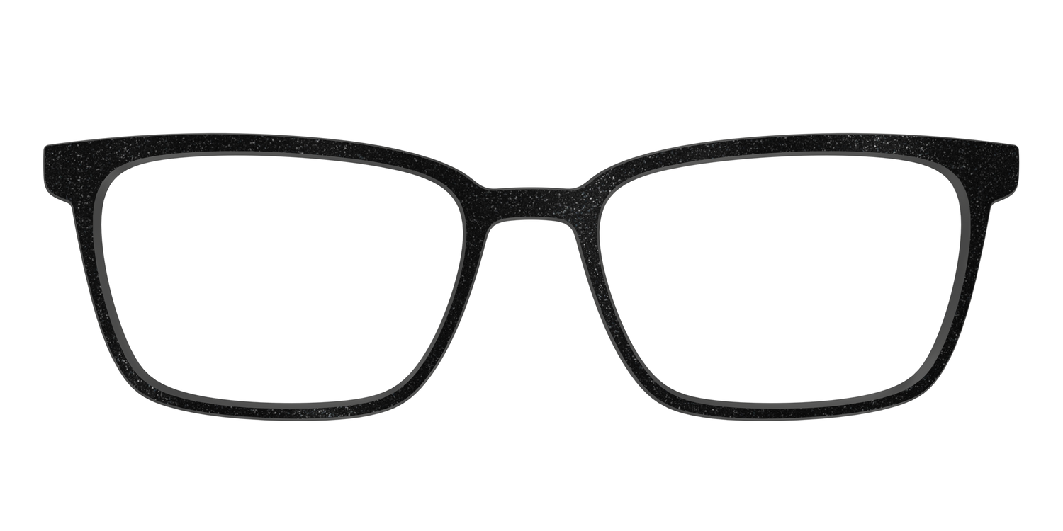 The Black Shimmer - Front Top Image - Pair Eyewear