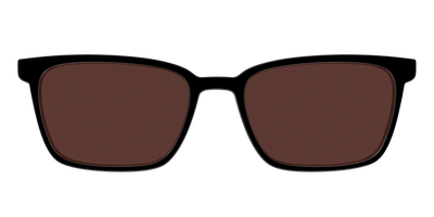 The Black with Brown Golf lens - Front Top Thumbnail - Pair Eyewear