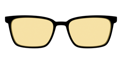The Black With Citrine Yellow Lens - Front Top Thumbnail - Pair Eyewear