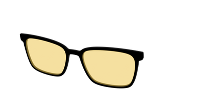 The Black with Driving Lens - Angle Top Thumbnail - Pair Eyewear