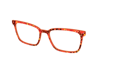 The Blazing Bokeh with Gold Flakes - Angle Top Thumbnail - Pair Eyewear