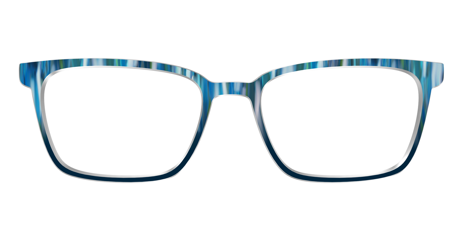 The Blueberry Brushstrokes - Front Top Image - Pair Eyewear