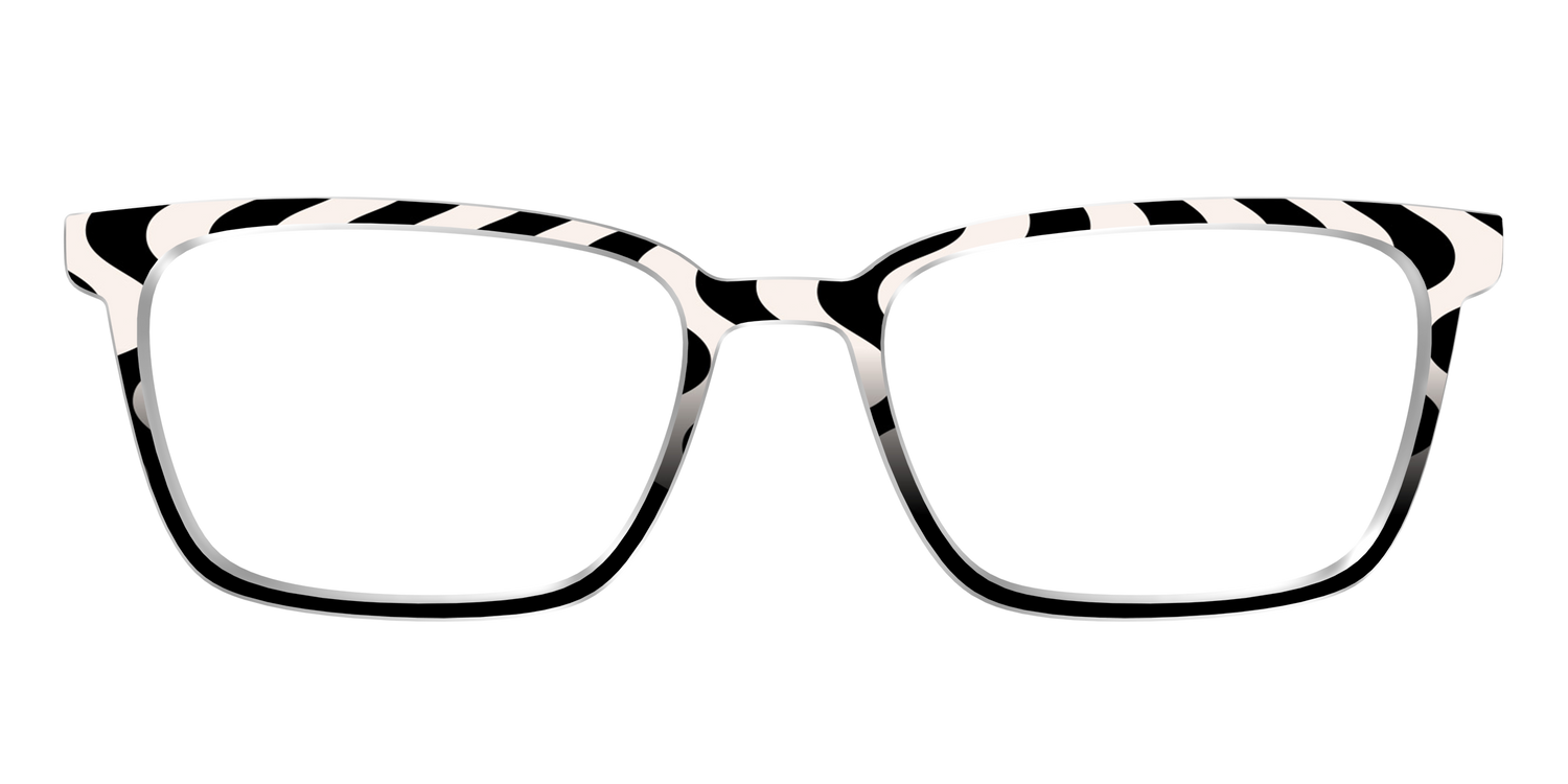 The Bold Waves - Front Top Image - Pair Eyewear