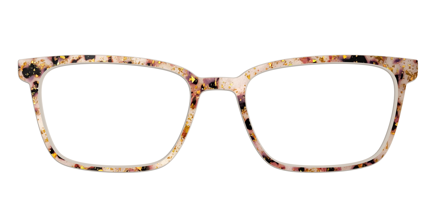 The Buttercream Tortoise with Gold Flakes - Front Top Image - Pair Eyewear