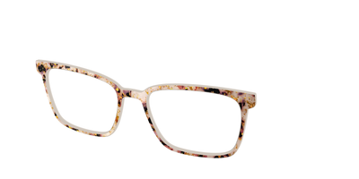 The Buttercream Tortoise with Gold Flakes - Angle Top Thumbnail - Pair Eyewear