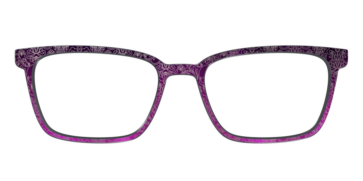 The Dark Romance Foil Damask - Front Top Image - Pair Eyewear