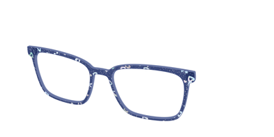 The Denim Heart Glitter Crystal - Angle Top Thumbnail - Pair Eyewear