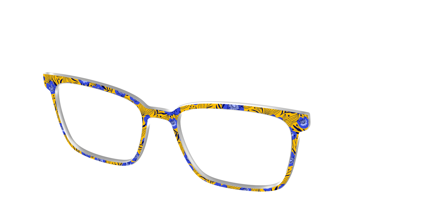 The Fab Floral - Angle Top Image - Pair Eyewear