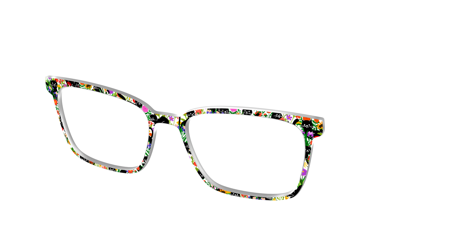 The Feline Flowers - Angle Top Image - Pair Eyewear