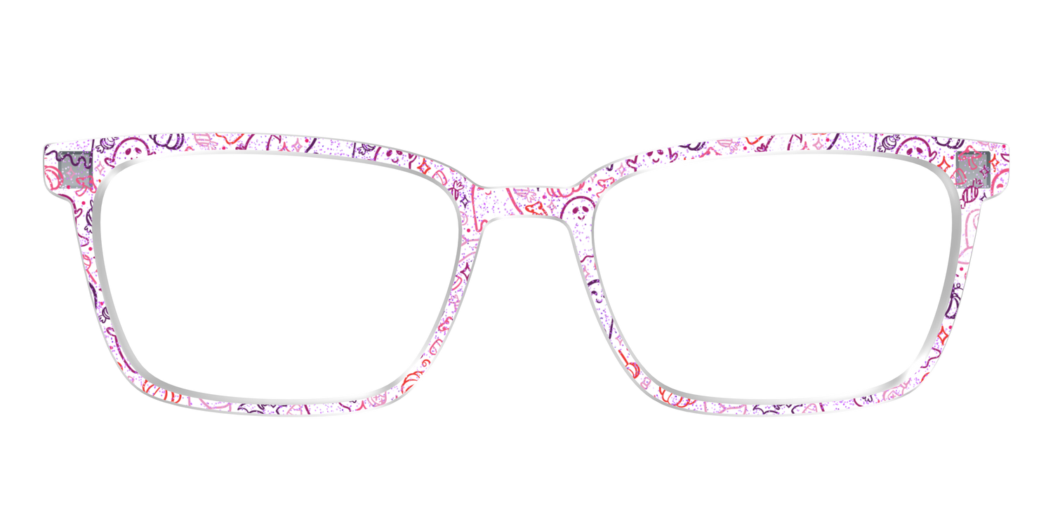 The Frightfully Fun Doodles Crystal - Front Top Image - Pair Eyewear