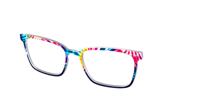 The Funky Tie-Dye - Angle Top Thumbnail - Pair Eyewear