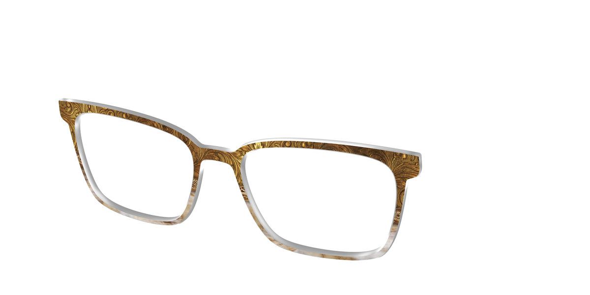 The Gilded Horn Split - Angle Top Image - Pair Eyewear